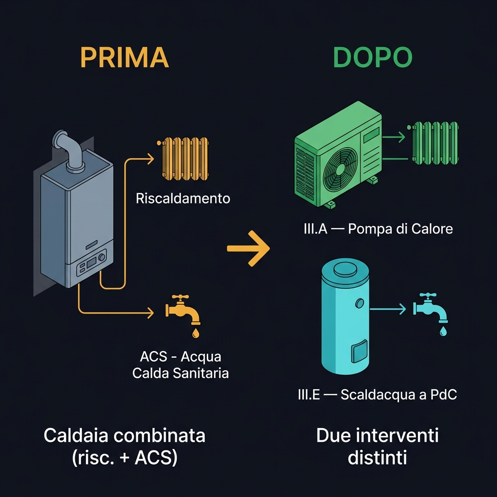 Sdoppiamento Caldaia Combinata - Le strade del Conto Termico: Dalla caldaia all'efficienza
