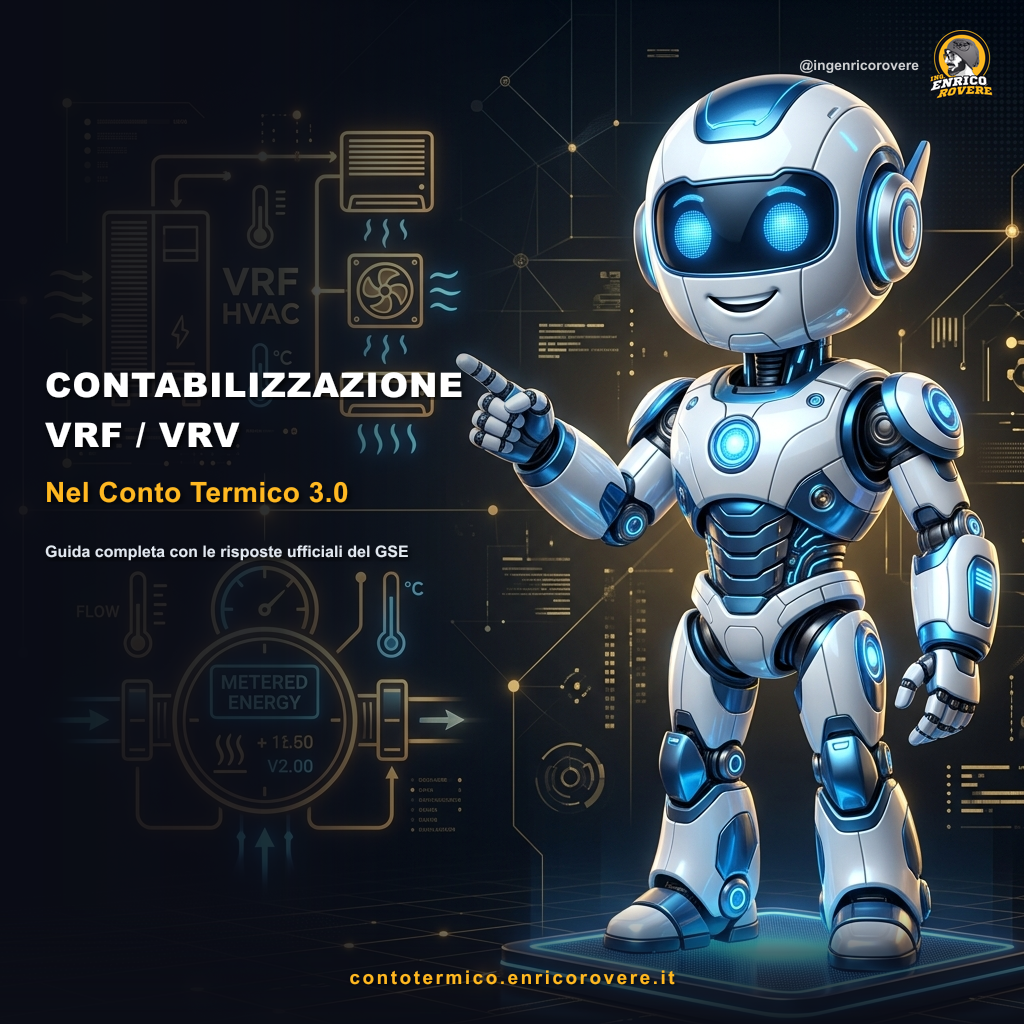 Contabilizzazione VRF VRV Conto Termico 3.0